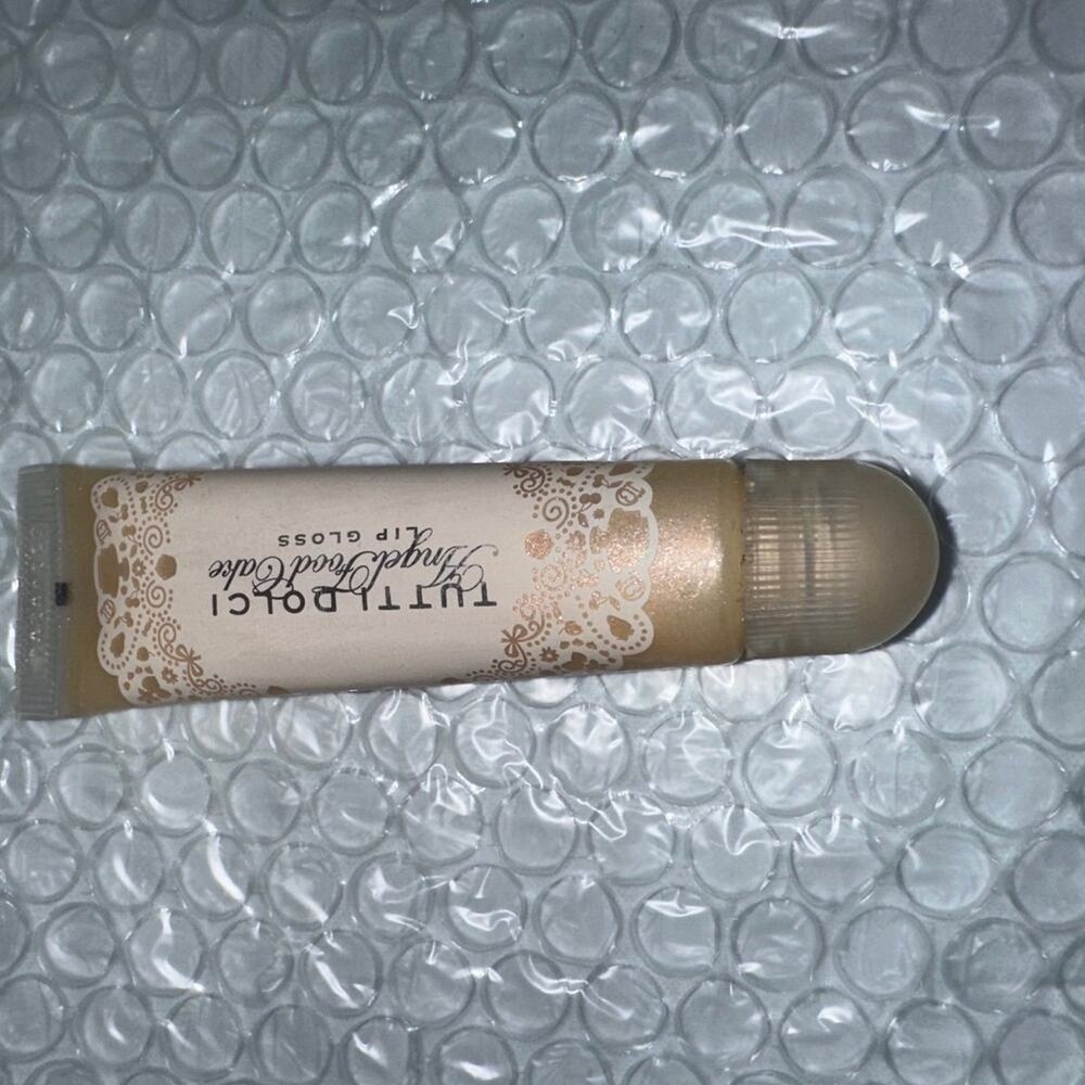 Bath and Body Works Tutti Dolci angel food cake ‎ Lip Gloss HTF vintage